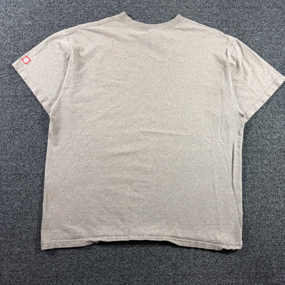 Vintage Element Men's XL T-Shirt Brown Wind Water Fire Earth‎ Graphic USA Made - Picture 3 of 10